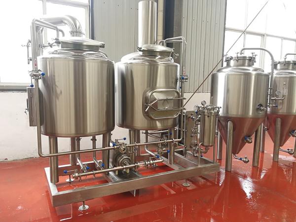 200L Microbrewery Equipment Electrical Heated Commercial Brewing Equipment