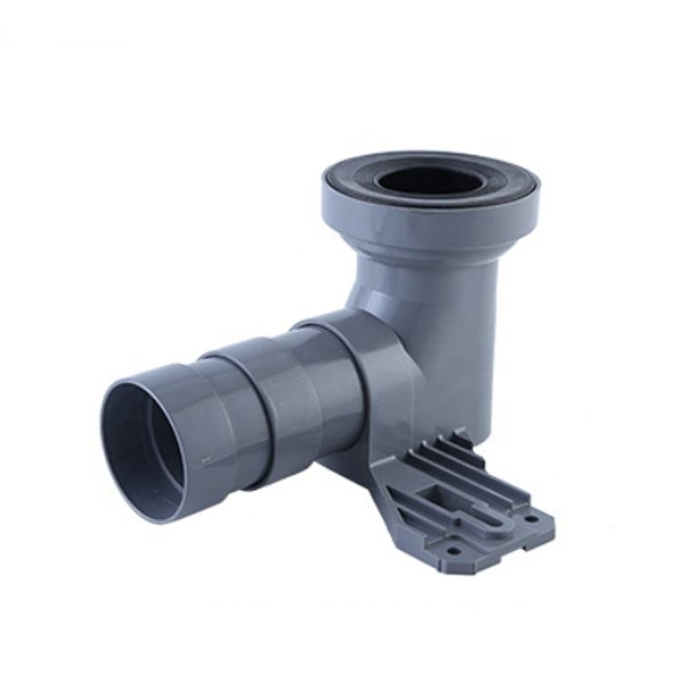 Modern Bathroom PVC Toilet Relocation Kit Garbage Drain Pipe Easy Installation Super Thickened Reinforced Leak-Proof
