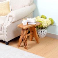 Abeto chinês prático 5.8kg do OEM Cedar Solid Wood Stool Natural