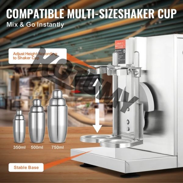 Double Head Milk Shake Mixer Machine Commercial Milk Tea Machine Food Processing Line