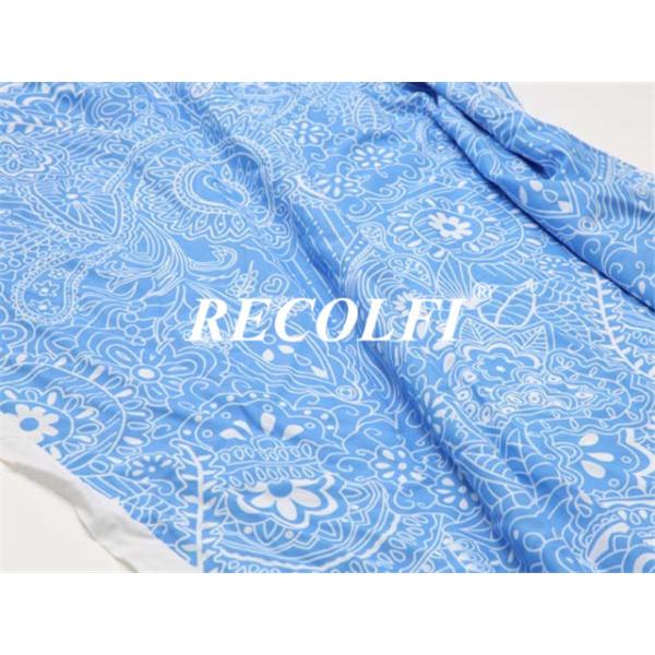 Functional Recycled Activewear Knit Fabric Ultra Fast Drying UV Protect SPF50+