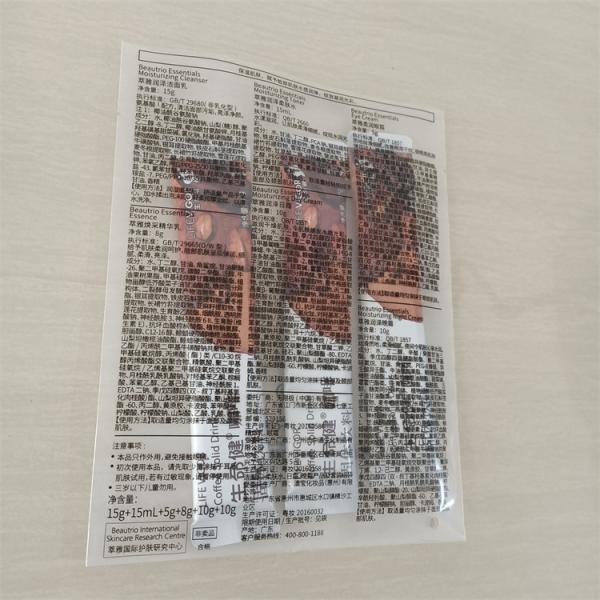 Transparent Suffocation Warning Polybag for OEM Service Accepted PET/PE CPP Packaging