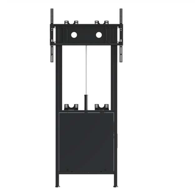 Electric Height Adjustable Mobile Stand Floor Stand up to 86 inch for TV/ IFPD