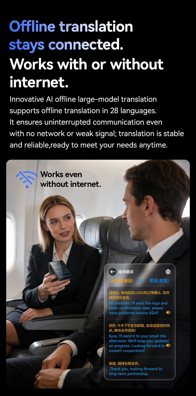 Dual Screen Video Calling Translator Smart Mini Language Translator 159 Languages WiFi Hotspot Offline Voice Translation Machine