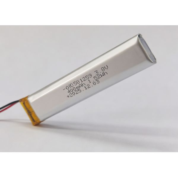 OID501259 3.8V 420mAh Lithium-Ion Battery Pack with 500+ Cycles for Laboratory Electronic Pipettes