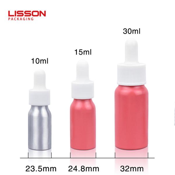 бутылки эфирного масла алюминия бутылки 35mm 10ml 15ml Refillable алюминиевые