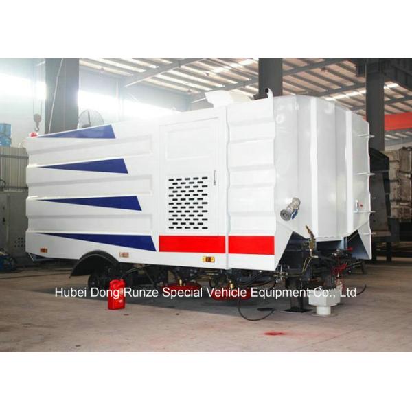 Road Sweeper Custom Truck Bodies For Truck Wheelbase 3360mm 3800mm 4500mm