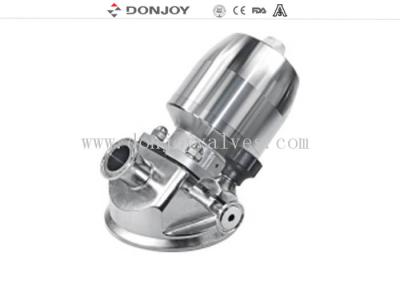 316L Pneumatic or Manual Tank Bottom Sanitary Diaphragm Valve 1'' - 4''