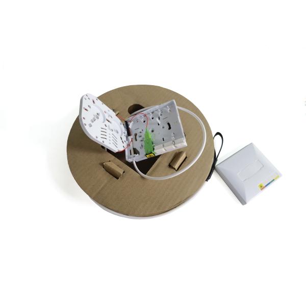 Indoor Fiber Optic Termination Box PTO 4Ports For Quick And Simple Installation Outer Kit PTO