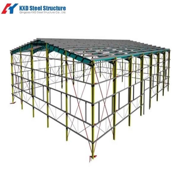 Structural Steel Beam on Roof of Building Residential Construction