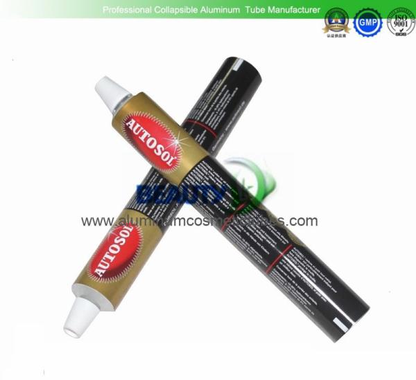 Soft Emptyaluminium Collapsible Tubes , Hair Dye Cream Aluminium Tube Packaging