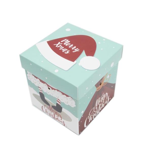 Collares de lujo recubiertos de papel Cajas de regalo de Navidad Embalaje con papel