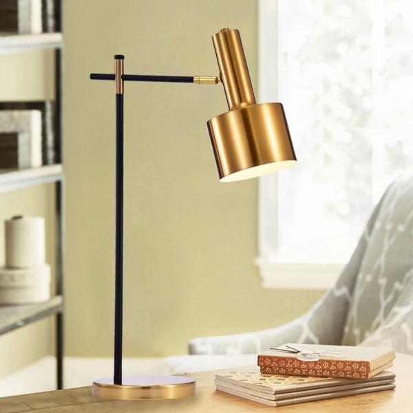 Chinese Led Metal Gold Modern Bed Bedside Light Table Lamp For Bedroom Living Room