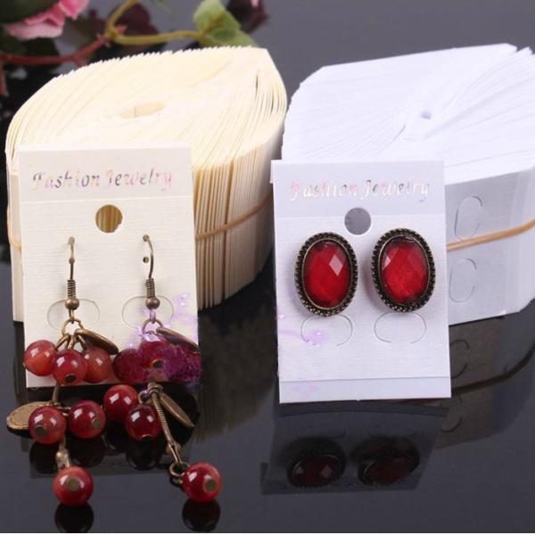 Earrings jewelry accessories packaging card card card upscale flannel earrings earrings