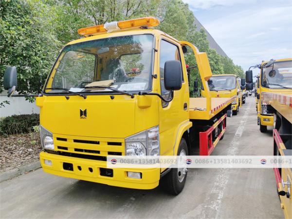 New 100P Wrecker Towing Truck Recovery Road 4tons Automatic Hydraulic Tow Truck