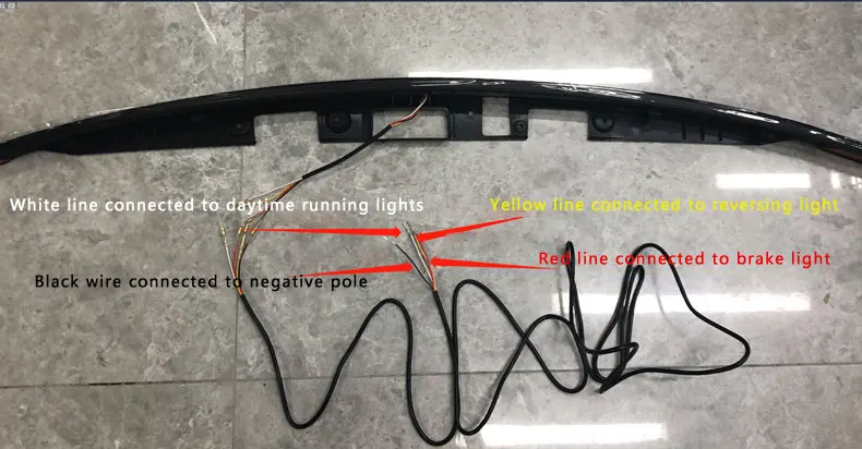 Через заднее освещение Для Tesla Model S Усовершенствование Led Tail Light Assembly Заднее поворотное торможение Текущее автомобильное аксессуарное ламповое стволо