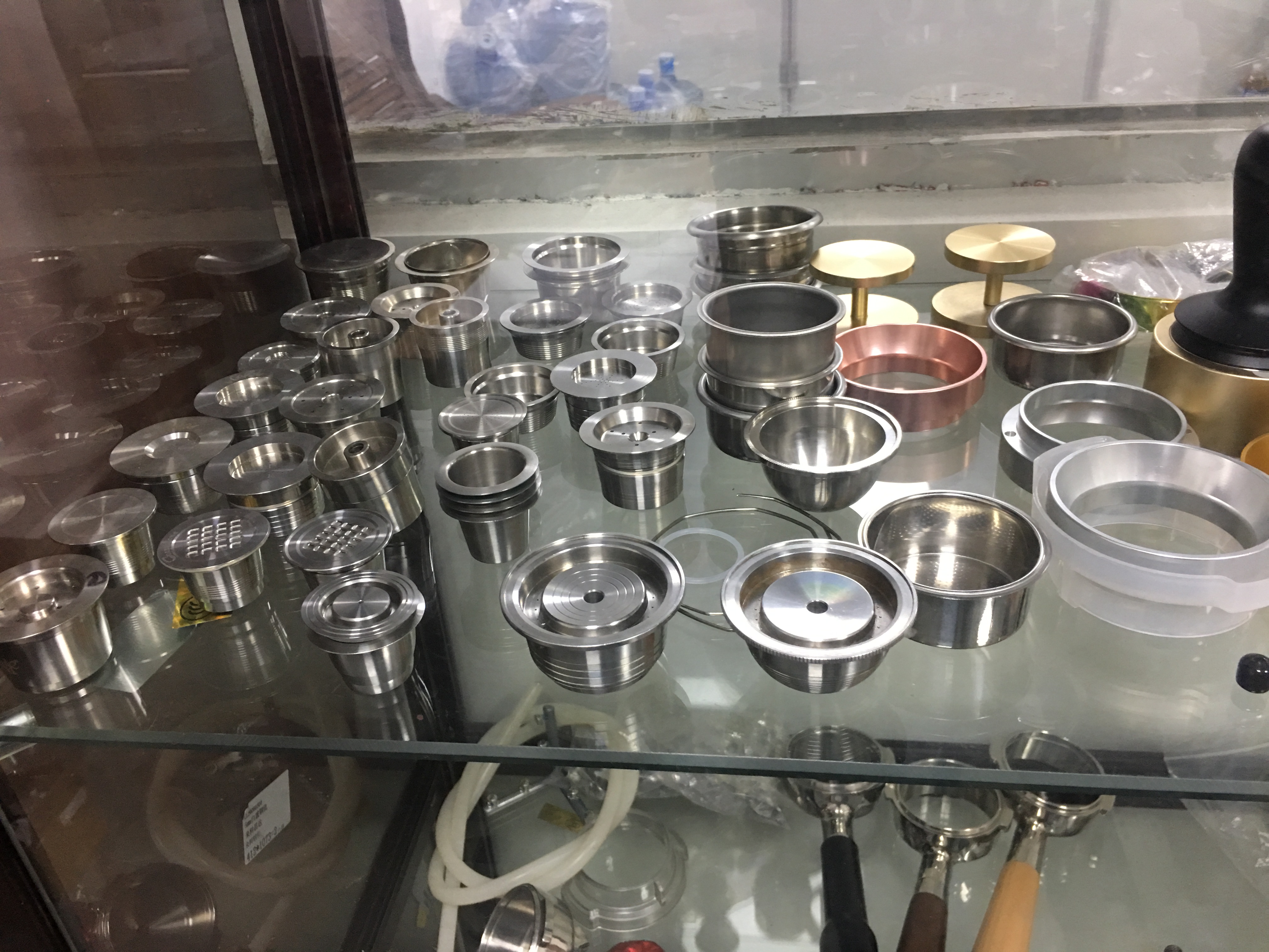 Токарный станок CNC подвергая многоразовые капсулу кофе SS304/чашку механической обработке фильтра кофе