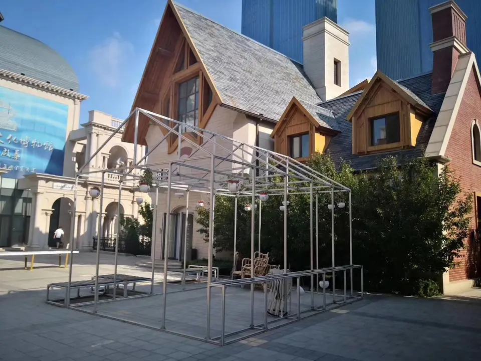 Paso móvil anodizado de la seguridad de las plataformas del perfil industrial de aluminio de la asamblea T5