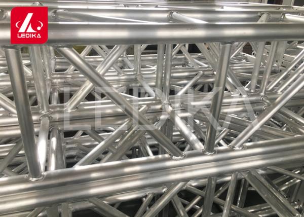 Top Quality Outdoor Heavy Truss , Aluminum Screw And Spigot Stage Truss Systems