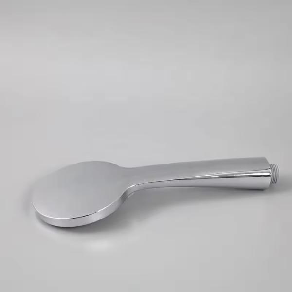 3 Functions Hand Shower Set for Portable Spa High Pressure Round Shape Chrome Finish