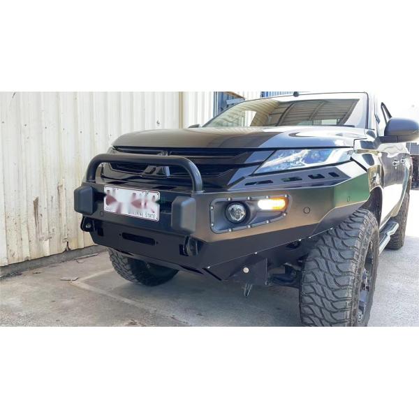 Customized Thickness Car Body Kit for Mitsubishi Triton Steel Front and Rear Bumpers