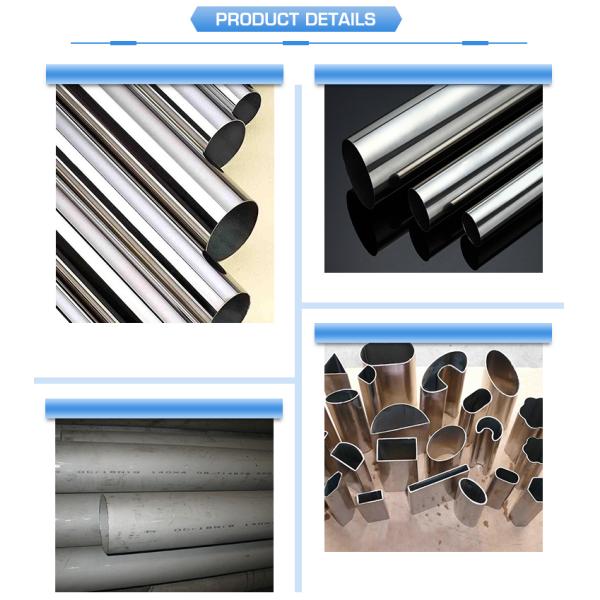 3 Inch thickness SS 316 316L 304 Seamless Ss Tubing used for Chemical Equipment