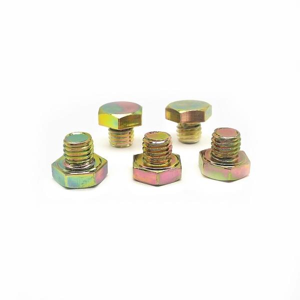 Декоративные винты/заклепки для ступицы колеса из нержавеющей стали 13,0 мм шестигранные декоративные гвозди с наружной шестигранной головкой