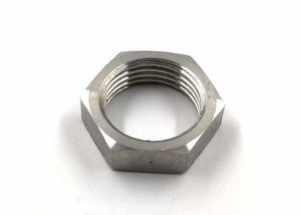 Thin Stainless Steel Hex Nut M20 Galvanized Surface Finish High Accuracy