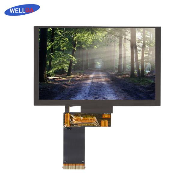 5.0 Inch LCD Display Module IPS 800 *480 With 20 LEDs Backlight