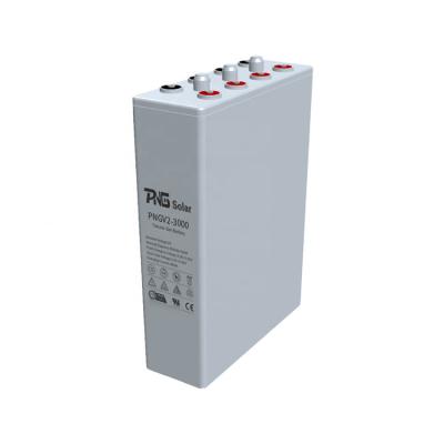 Rechargeable Lifepo4 Battery Cell 3000AH 2V Tubular Gel Battery