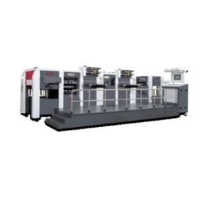 Heavy Pressure Automatic Hot Foil Stamping Machine With Max Delivery Pile Height 1400mm 38KW Total Power