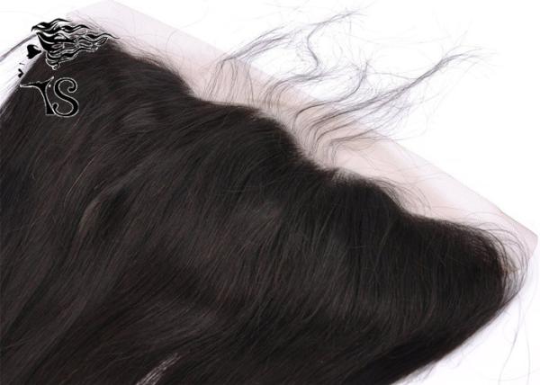 4x13 Swiss Lace Frontal Closure Free Style Silky Straight Unprocessed Human Hair Lace Frontal