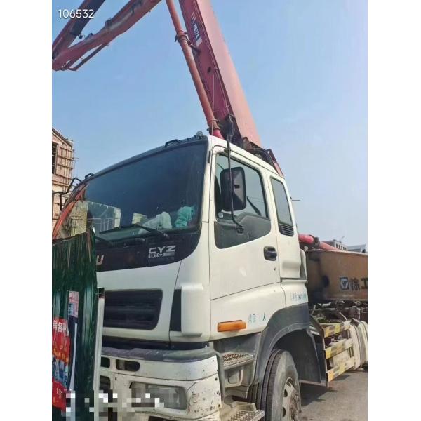 6×4 o 8×4 de conducción listo para trabajar XCMG. HB37A 37 m camión de bomba de