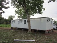 El chalet prefabricado asequible ahorro de energía de la estructura de acero de la casa prefabricó los chalets