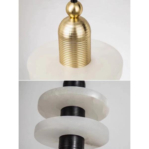 Dinning Room Restaurant Pendant Marble Pendant Lighting Stone Nordic Pendant Lamp