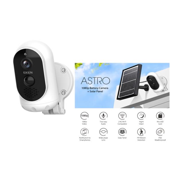 Камера слежения солнечной батареи IP65 H.264 WIFI водоустойчивая