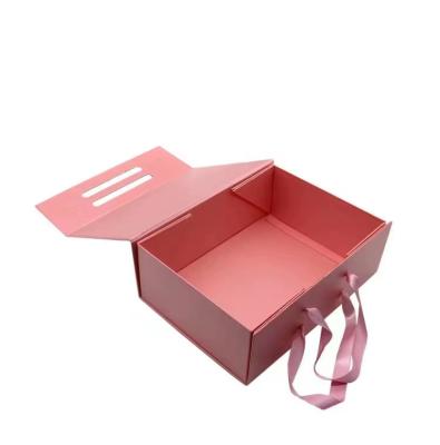 Rectangular Folding Magnetic Cardboard Gift Boxes In Bulk Collapsible Gift Box