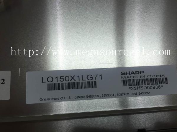 Lcd 60/60/45/55 (Typ.)(CR≥10)   250cd/m2 (Typ.)Brightness   LQ150X1LG71 15-inch 1024*768 LCD Screen Modules LQ150X1LG71