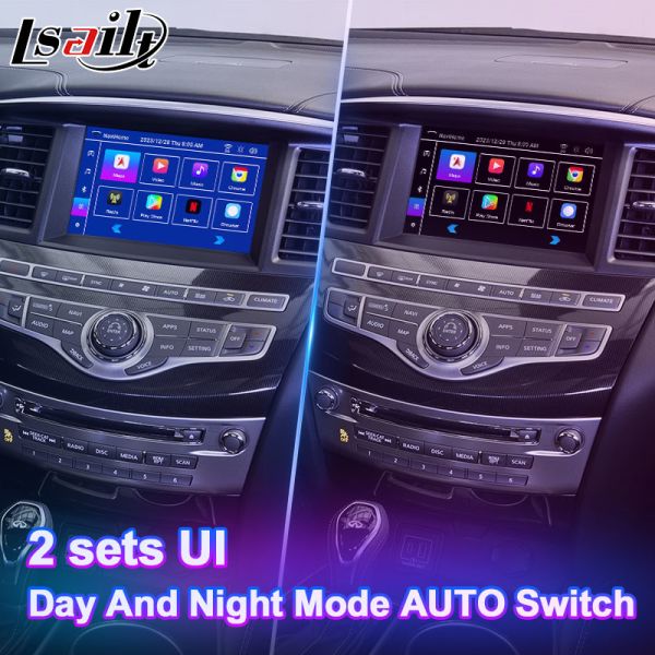Lsailt GPS Navigation Android Carplay Interface for 2017-2020 Infiniti QX60