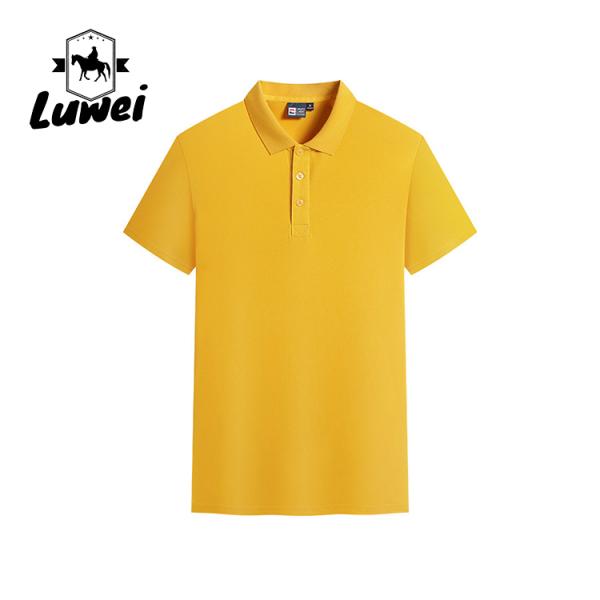 Вышивка логотипа мужской поло футболки грудь кардиган решеткой полиэстер