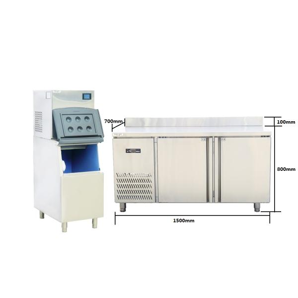 Анти- протухший коммерчески дисплей температуры цифров холодильника ресторана