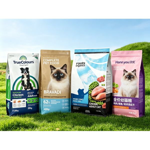 Manufacturer Sales 20kg Pet Food Bag - High Toughness Glossy Resealable Dog Food Storage Packaging