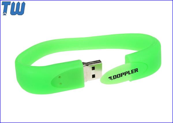 Fashion Silicon Bracelet 16GB Thumb Drive Flash Disk Digital Storage