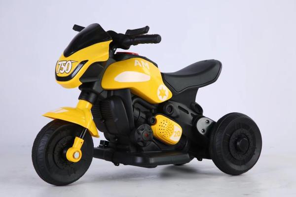 Chassi estável e design bonito crianças motocicleta elétrica com para meninos e meninas