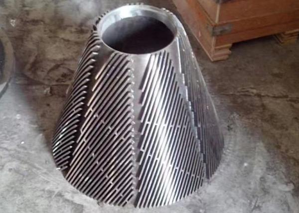 Stainless Steel Conical Refiner Plates Rotor Stator High Wear Resistant