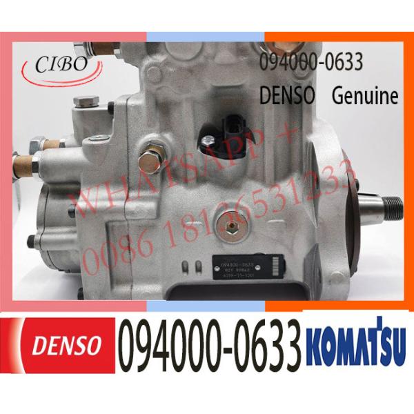 094000-0633 DENSO Diesel SAA6D140E Engine Fuel HP0 pump 094000-0633 6219-71-1201 for Denso Komatsu PC2000-8 WA900