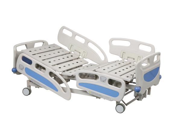 Steel Frame Electric Hospital Beds With Side Rails 2190 * 990 * 400 - 630mm Size