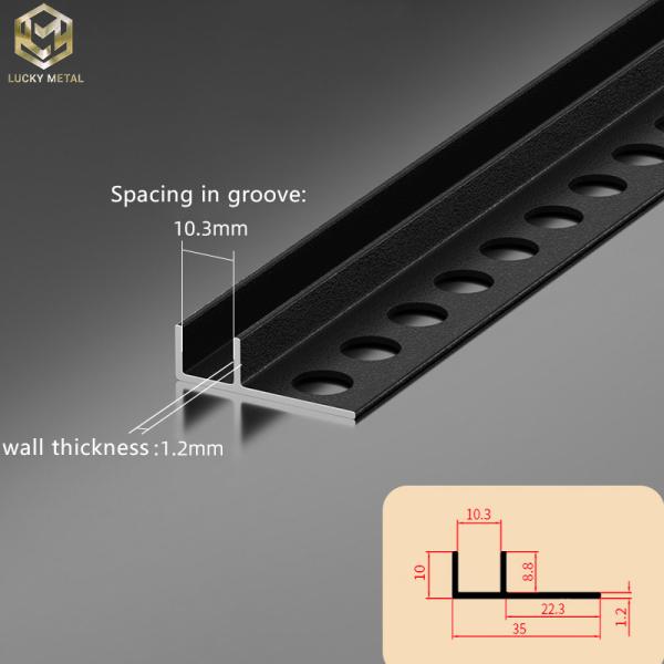 F Section Champagne Aluminium Door Profile Standard Extruded Aluminum Profiles