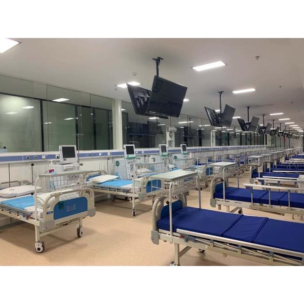 Cama de hemodiálisis manual para el centro de diálisis 2010*850*500mm equipo médico duradero