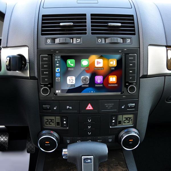 FCC traseiro duplo da unidade de Front Camera Android Auto Head do estéreo do carro do Subwoofer MP5